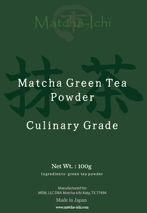 Matcha Green Tea Powder - Culinary Grade